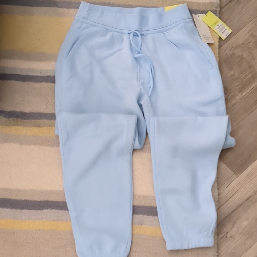 Women's Light Blue Jogger Sweatpants -All In Motion by Target